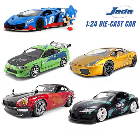 Jada 1:24 Fast&Furious Collaboration Series,Lamborghini Gallardo Datsun 240Z Mitsubishi Eclipse Toyo
