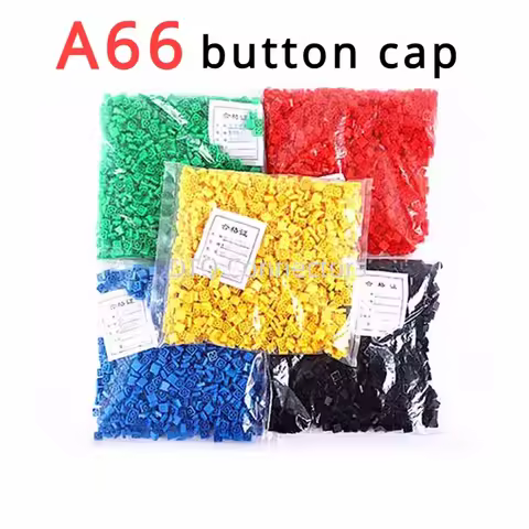 50Pcs A66 8x8x4.4mm 6*6*7.3mm Color Square Tactile Switch Button Caps Hat For Square Head