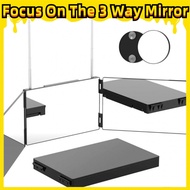 [Focus On The 3 Way Mirror] 3 Way Mirror for Home/Office - Matte Finish & Adjustable Angles (Singapo