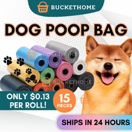 Bucket Home Dog Poop Bag Plastic Trash Waste Bags Puppy Scooper Diaper Bag