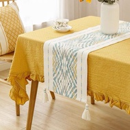 [New Product] Table Runner Simple Modern Tablecloth Long Tablecloth Decorative Cloth Table Runner No