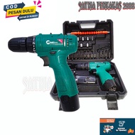 BOR BATERAI MAILTANK BOR cordless drill 12V // bor baterai 12V // cordless drill 12V MULTIFUNGSI BATRAI 2 PCS BISA COD SELURUH INDONESIA!!!