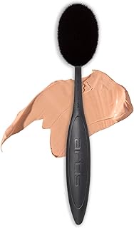 Artis Elite Black Oval 7 Brush | Oval Makeup Brush | Luxury Synthetic Foundation Brush | Ideal for f