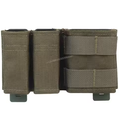 FAST 9MM & 556 Magazine Pouch AR Rifle Pistol MAG Carrier KYWI Tactical Mag Pouch Insert Access MOLL