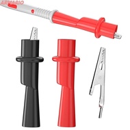 ARMARIO Crocodile Clip, Univeral Alligator Crocodile Clamp, Multimeter Tester Probe Test Clip MultiM