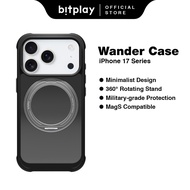 BITPLAY Wander Case with Ring Stand for iPhone 17 Series – 360 Magnetic Kickstand, Military-Grade Dr