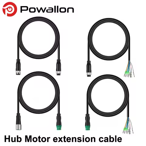 Ebike Fat Tire Hub Motor Extension Wire Cable Waterproof 10Pin 11Pin 60cm 90cm for BAFANG G060 G062 