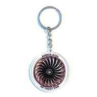 R RBF A350 TRENT XWB KEY CHAIN Ring K-350TRENTXWB