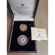 Malaysia Coin - 2003 10th Organisation of Islamic Countries Conference  OIC 1 &10 Ringgit Proof Set 