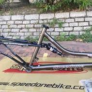 SPEEDONE SOR 鋁合金7046 前後避震 Off-Road 小輪徑車架