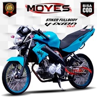 Decal Stiker Fullbody Vixion old - Stiker Vixion OLD Motif Polos MYS511