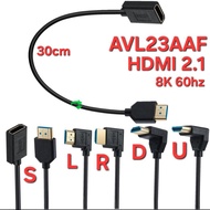 AVPRO AVL23AAF 4K 60Hz HDMI a to HDMI 2.1 EXTENSION Cablea