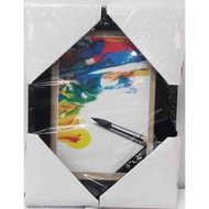 5R-photo frame quality-Black -wood frame-kayu berkualiti-5x7