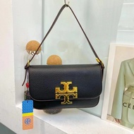 [With Box] 2023 New Tory Burch Casual Versatile Women's One Shoulder Crossbody Chain Bag with Two Shoulder Straps