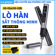 Shipment from Vietnam]FNIRSI HS-02 Adjustable Temperature Tool DC 20V 100-450 C Precision Repair Sta