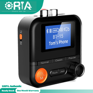 ORIA เครื่องส่งสัญญาณตัวรับสัญญาณบลูทูธแบบ2 In 1ตัวรับส่งสัญญาณเครื่องเสียงบลูทูธ5.2อะแดปเตอร์เสียงพ