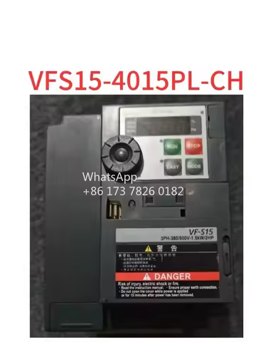 Used inverter, VFS15-4015PL-CH, 1.5 kw 380V, function package
