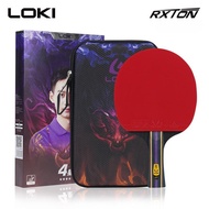 LOKI RXTON R4ไม้เทนนิส4นาฬิการูปดาว-ยางป้องกันการหมุนคู่เหมาะสำหรับผู้เริ่มต้น