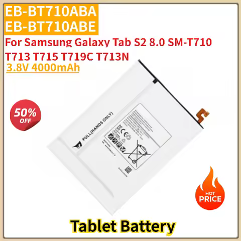 EB-BT710ABA EB-BT710ABE Tablet Battery 3.8V 4000mAh For Samsung Galaxy Tab S2 8.0 SM-T710 T713 T715 