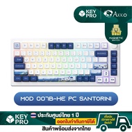 คีย์บอร์ด AKKO MOD007B PC Santorini 75% Wireless Bluetooth RGB Hotswap Gasket Hotswap Mechanical Key