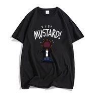 Kendrick Lamar X SZA GrandNational Tour GNX Album Graphic Print Men Clothing short sleeve Round Neck