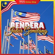SAMBUTAN MERDEKA - BENDERA JALUR GEMILANG 2X4 & 3X6 BENDERA MALAYSIA