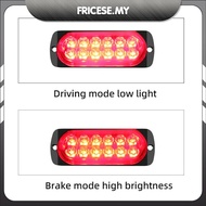 [Fricese.my] DC 12-24V Breakdown Emergency Light 12LED Truck Beacon Lamp for Auto Lorry Truck