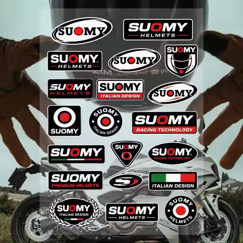 S-Suomy-y As- Anime Stickers Set Waterproof Vinyl Decals For Laptop Phone Case Helmet Motorcycle Ska