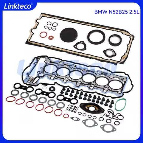 Engine Cylinder Head Full gasket set For 08-18 2.5 3.0 T L BMW N52B25 N52B30 N53B30 N54 N55B30 135i 