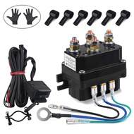 12v 24v Contactor Winch Control Solenoid Relay Electric Control System Box Wire Control With 4 Termi