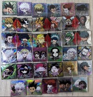 [預訂] 全套36款 全職獵人 Hunter X Hunter 8彈 Bandai 貼紙 餅貼