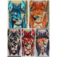 HLD Cover Set YAMAHA Y15ZR V1 / Y15 V1 Exciter 2021 Sticker Tanam Coverset