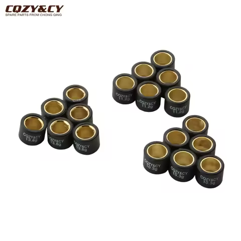 Variator Roller Weights 21x17mm 10.3g 11.2g 13.8g For Aprilia Atlantic 125 200 250 300ie Carnaby 250