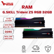 RAM DDR5 GSKILL TRIDENT Z5 RGB 32GB (16GBx2) Bus 6000 Black