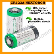🔥 NEXTORCH CR123A Battery Lithium 1400mAh 3V Batteries 🔥