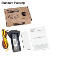 Waterproof4G Car GPS Tracker With One Year Sim Card Anti-Theft Motorcycle Tracking Device GEO-Fence 