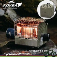 【速度公園】KOVEA CUBIC 不鏽鋼暖爐 KGH-2010 卡式暖爐 露營取暖爐 復古方形暖爐 瓦斯烤火爐 迷你暖