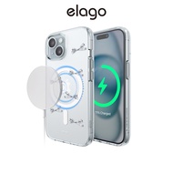 elago Monthly elago Ribbon Magnetic Hybrid Case Compatible for iPhone 15, iPhone 15 Pro, iPhone 15 P