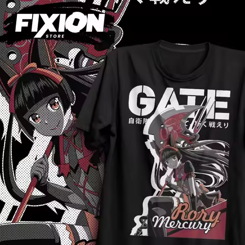 New Year's Hot Sale T-shirt for Anime GATE - Rory Mercury # MB [N] Mango Tee Men's Round Neck T-shir