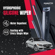 Kamatto Wiper Mercedes Benz C-Class Coupe C300 (2018-2023) Hydrophobic Silicone Windshield Wiper Wat