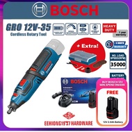 BOSCH GRO 12V-35 Professional Cordless Rotary Tool GBA 2.0Ah Battery GAL1210CV GRO12V-35 06019C5000