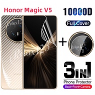 For Honor Magic V5 5G 2025 3in1 Front Back Lens Hydrogel Film For HONOR MagicV5 Magic V 5 V5 Magic 5