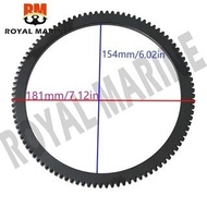 350-06091 Flywheel Crown Gear Ring For Tohatsu 2T 15HP 18HP Outboard Motor Seapro HDX Hidea  3G2-060