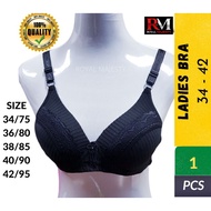 Women Bra ABC Cup Xde Dawai Cotton Bra Baju Dalam Wanita Bra Wanita Tanpa Dawai Design A