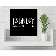 Deko Frame Laundry & Kitchen (12INCI X 12 INCI)