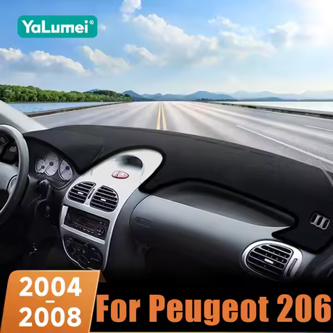 For Peugeot 206 CC SW 206CC 206SW 2004 2005 2006 2007 2008 Car Dashboard Anti-Glare Cover Anti-UV Ma