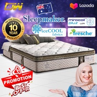 Sleepmaker Australia Best Firm 13.5-Inches/33CM Premium Mira-Coil Mattress / Solid Spring Mattress /