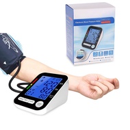 USB Digital Automatic Electric sphygmomanometer Blood Pressure Monitor PR Tonometer Backlight Screen