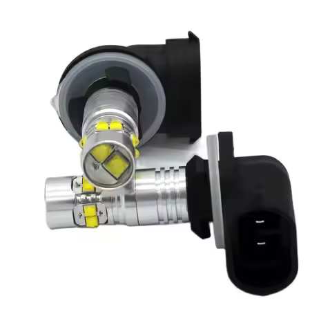 2pcs LED H3 H27 880 881 T10 W5W T15 W16W Car Fog Lights 12V 6000K for Automotivo motorcycle fog ligh