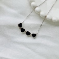 玻璃種墨翠愛心設計款鑲嵌件|天然緬甸玉A貨翡翠